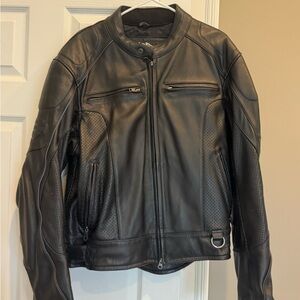 Men's Black Harley- Davidson Leather Jacket